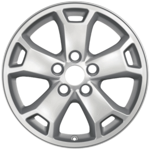 Platišče iz lahke zlitine 16" s 5 kraki, srebrne barve